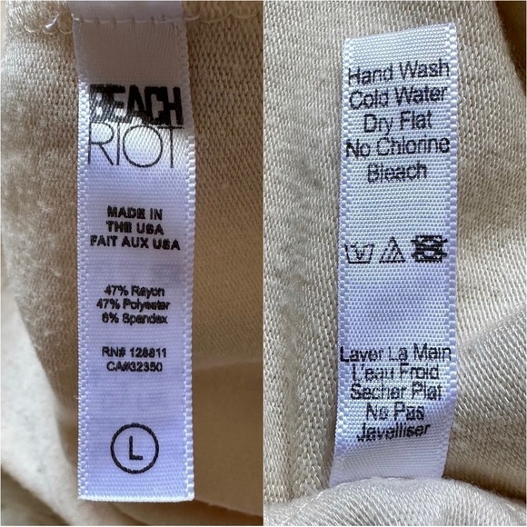 Beach Riot Sweater Moon and Stars Studded Embellished Long Sleeve Cream L - Picture 7 of 12